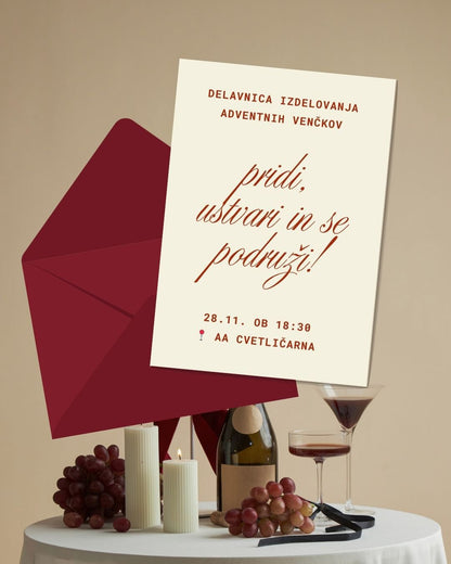 Izdelaj svoj adventni venček