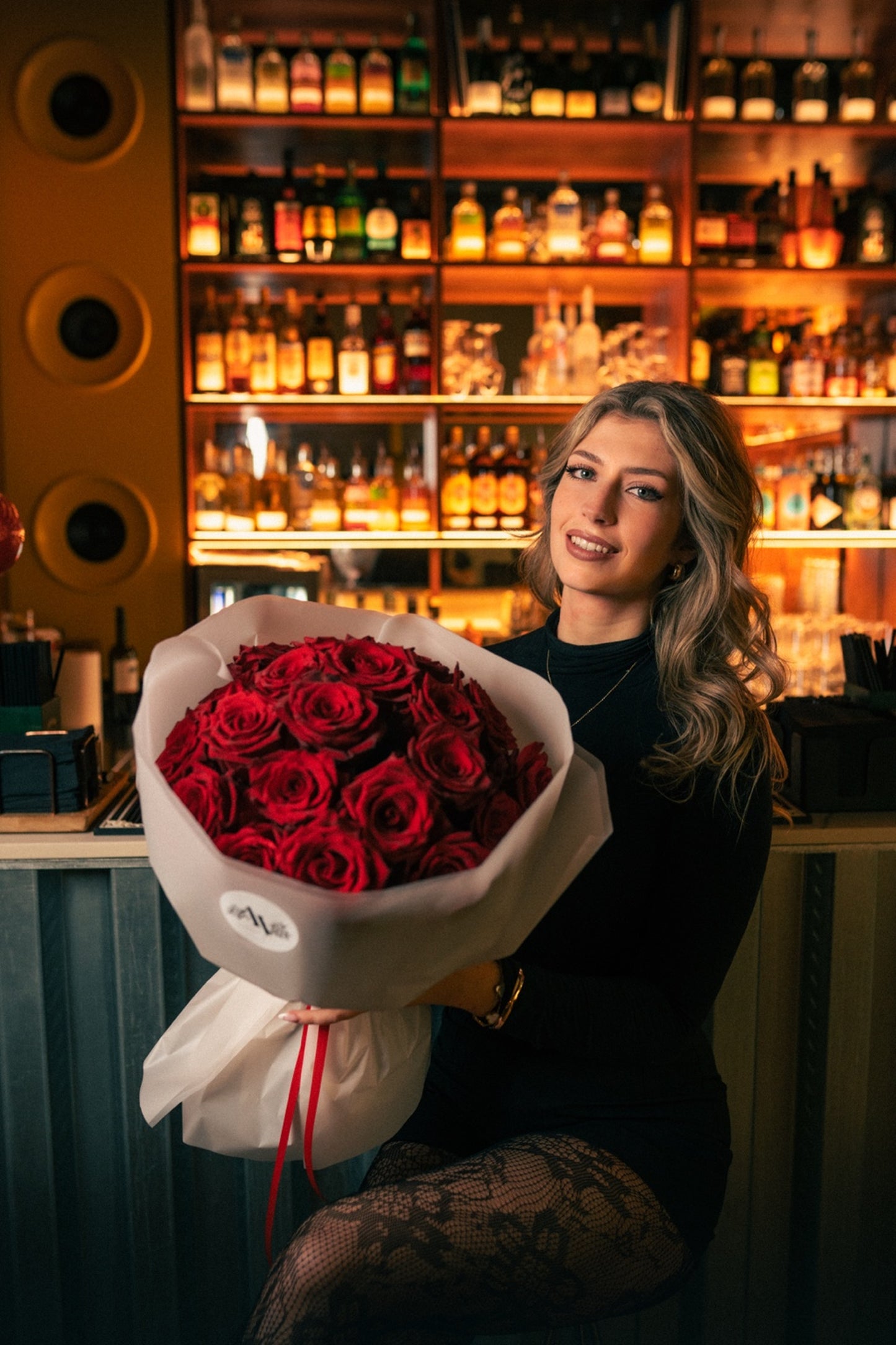 Šopek rdečih vrtnic