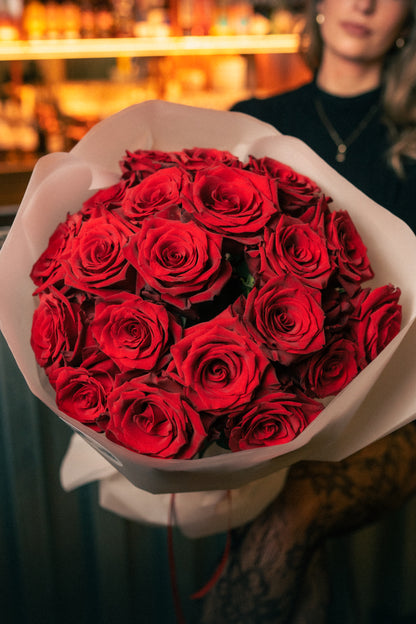 Šopek rdečih vrtnic